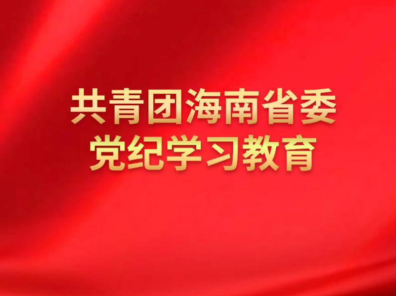 团省委党纪学习教育